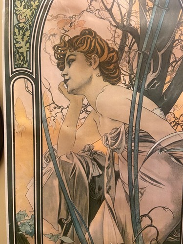 Affiche mucha reverie soir - mucha, du