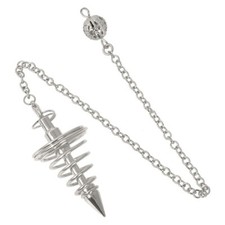 PENDULE METAL ARGENT -