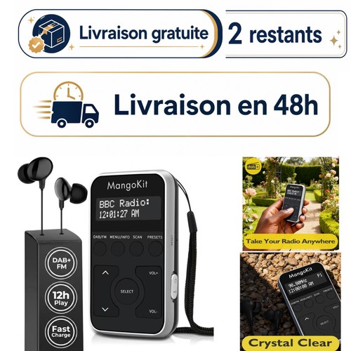 Mangokit mp1 mini radio - mini, poche
