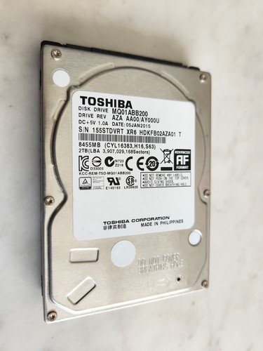 Disque dur toshiba mq01abb200 - dur,