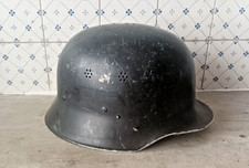 Casque de pompier ou police allemande ... post ww2 ... aluminium