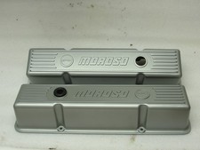 MOROSO SBC ALUMINUM VALVE COVERS TALL 3 1/2" INSIDE HEIGHT  283 302 327 350 400
