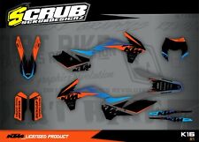 Kit de décalcomanies graphiques KTM EXC 2014 2015 2016 125 200 250 300 350 45...