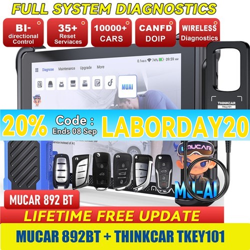 Mucar 892bt thinkcar - 892bt, tkey101