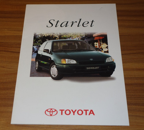 Catalogue toyota starlet - catalogue, de