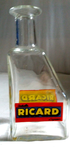 Ancienne carafe verre - carafe, ricard