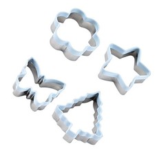  4 Pcs Moule Biscuits A À En