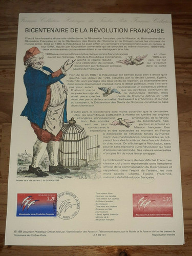 Document philatélique - document,