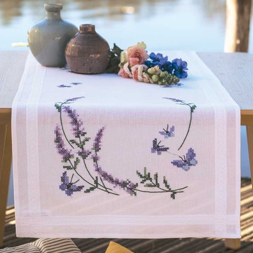 Kit broderie point de - de, au