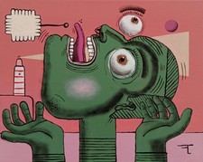 Art contemporain tableau