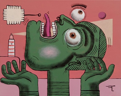 Art contemporain tableau