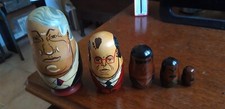 Russian dolls Matryoshka political leaders - russian politician nesting dolls