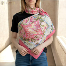 RARE VINTAGE foulard en soie