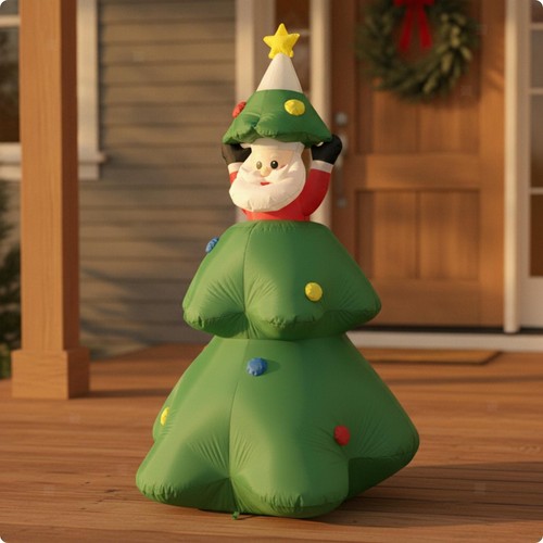 Sapin noël gonflable - sapin,