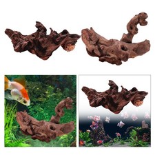 Aquarium en bois flotté