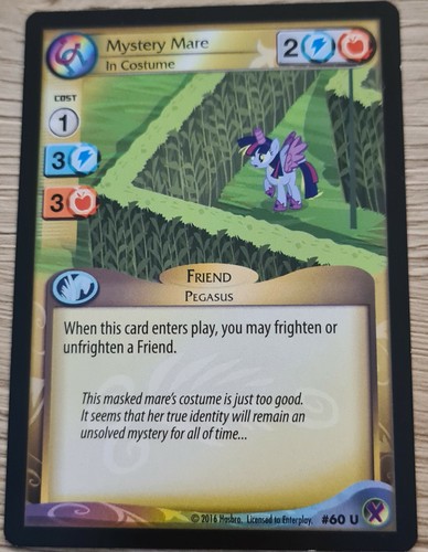 Little pony ccg mystery - my,