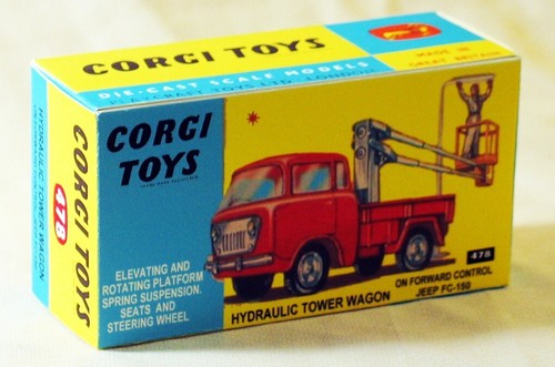 Corgi toys 478 hydraulic - toys,