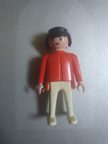 Figurine rouge playmobil - figurine,