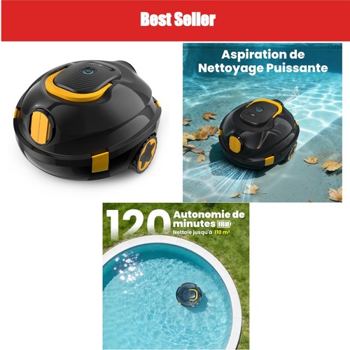 Robot nettoyeur piscine sans