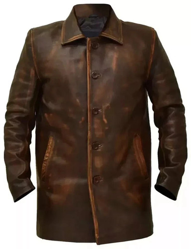 Veste cuir réel pour - en,