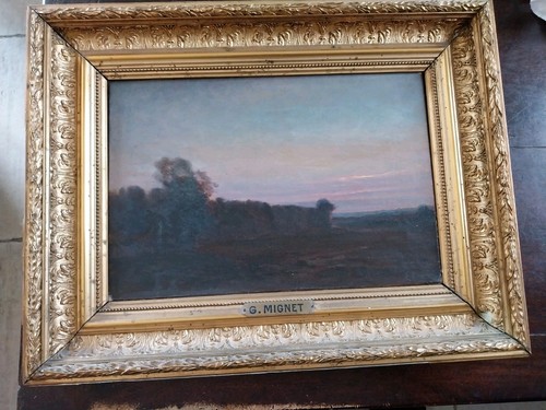 Peinture ancienne georges - peinture,