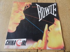 45 tours DAVID BOWIE china girl 1983