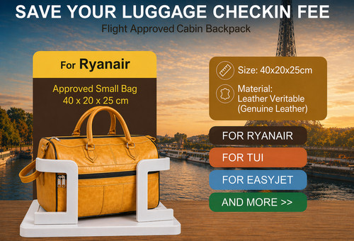 Sac voyage cuir pleine - de,