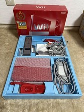 Nintendo Wii Red Console Super Mario Bros 25th Anniversary Limited Japan