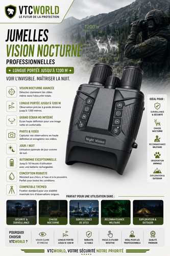 Jumelles vision nocturne - de,