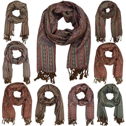 Foulard style pashmina floral - pashmina,