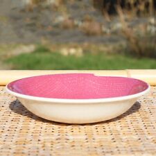 Vintage Salins Earthenware Fruit Bowl / Ramekin Model Deauville Raspberry