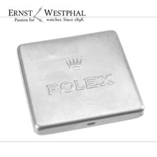 Véritable boîte ROLEX en aluminium 45 x 45 x 7.5 mm 