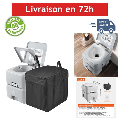 Vevor toilette portable avec - toilette,