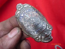 Ancienne Plaque  de Vélo