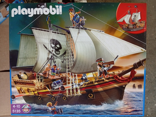 Playmobil 5135 bateau - 5135, pirate