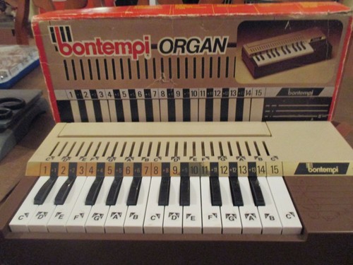 Vintage bontempi organ battery - vintage,