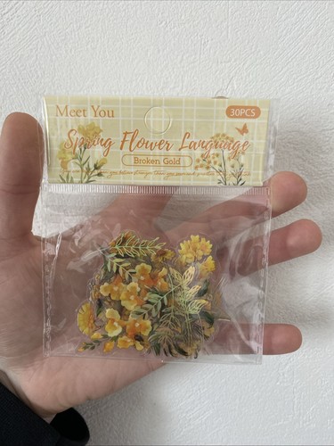 Stickers spring flowers - 30,