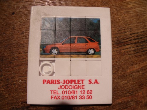 Taquin casse tête automobile - casse-tête,