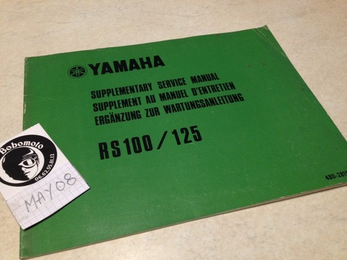Yamaha rs100 rs125 100 - rs100,