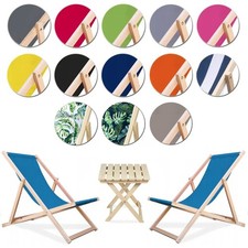 Chaise Pliable de Plage Bois