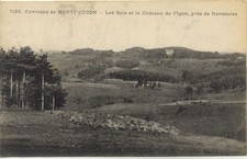 Montfaucon-du-velay 1125 wood and castle of funon RANCOULES