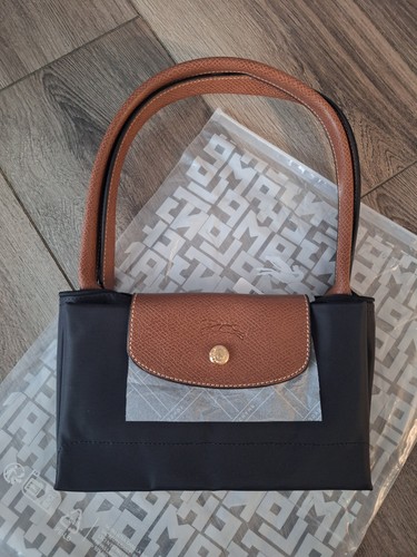 Longchamp black medium - longchamp, le