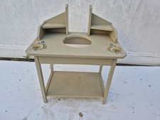 WOODEN DOLLHOUSE CABINET 1920s-1930s miniature furniture