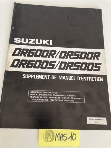 Suzuki dr600s dr500s - dr500s, dr500r