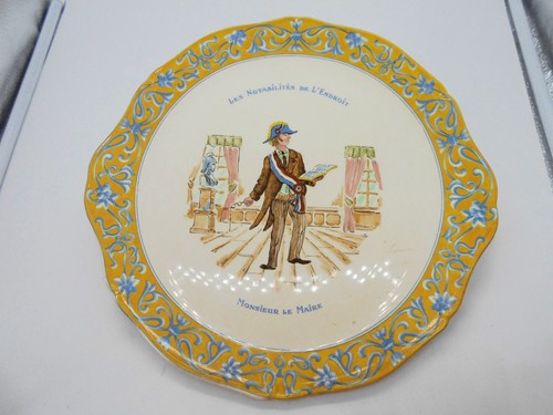 Plat gateaux en faïence - plat,