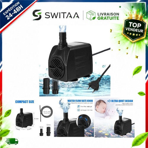 Pompe aquarium submersible - , 10