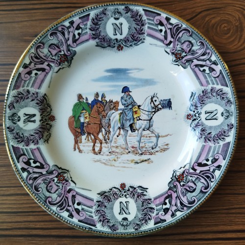 Assiette parlante napoleon - assiette,
