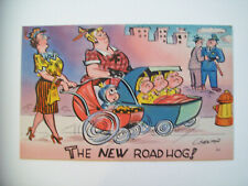 THE NEW ROAD HOG POSTCARD CHELMAN