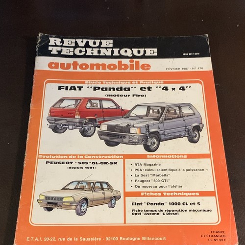 Revue technique automobile rta - revue,