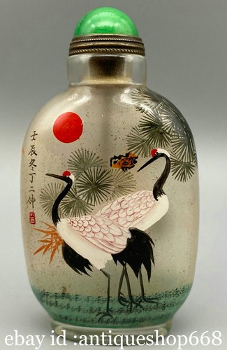 Vieux verre de chine à - chine,